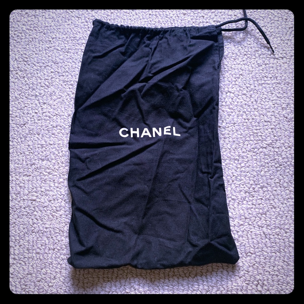 Chanel shoe dust bag